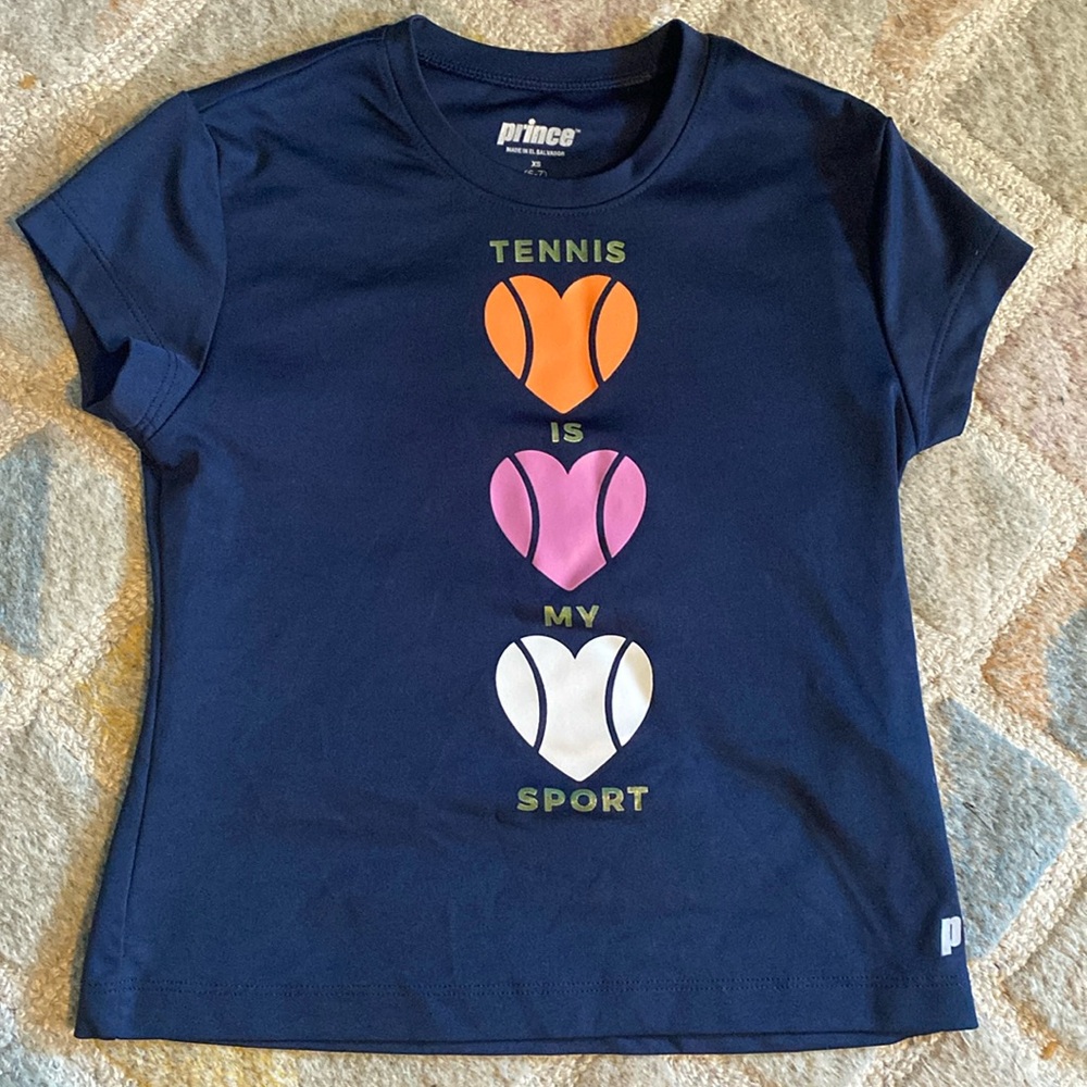Prince - Girls tennis shirt - Sz 6-7